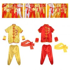 Chinese Traditional Wushu Costume Clothing Set Suit Art Outfits for Unisex