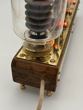 Vintage Radio Valves and Tubes Set Display Alternative Lighting Display Unit