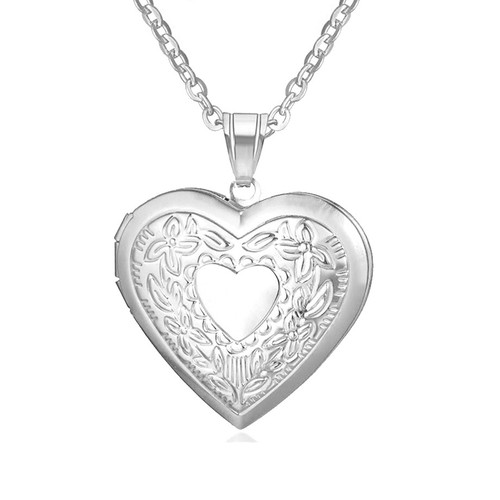 Romantic gold silver heart - gold,