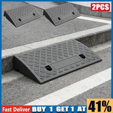 2X 50cm Heavy Duty Rubber Kerb