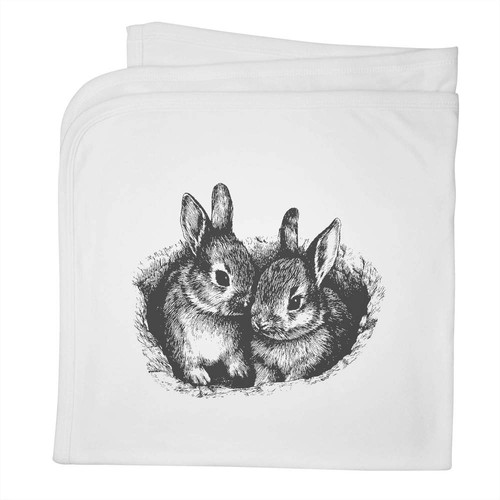 Baby bunnies nest - 'baby, in