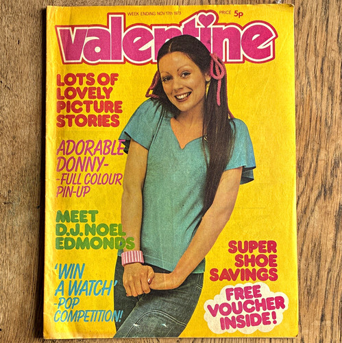 Valentine magazine nov 1973 - magazine,