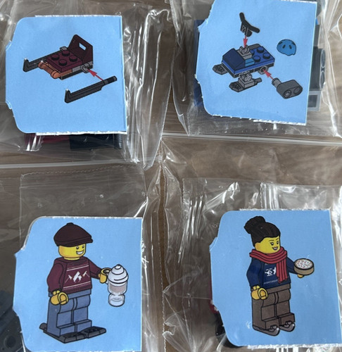 Lego skater snowshoes ice - lego,