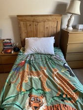 Antique Pine Sleigh Bed