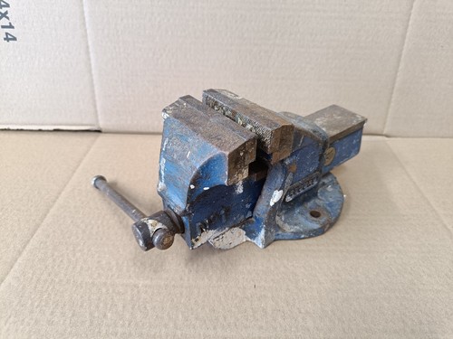 Vintage record bench vice - vintage, 1