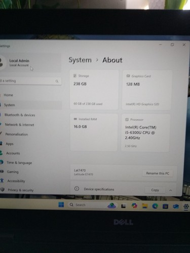 Dell latitude e7470 - latitude, laptop