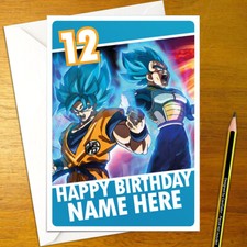 DRAGON BALL SUPER Personalised