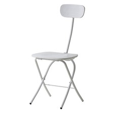 Folding Chair White Wooden