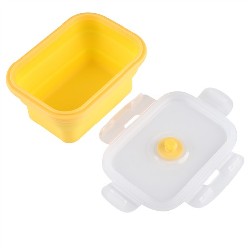 350ml rectangle lunch - (yellow)350ml,