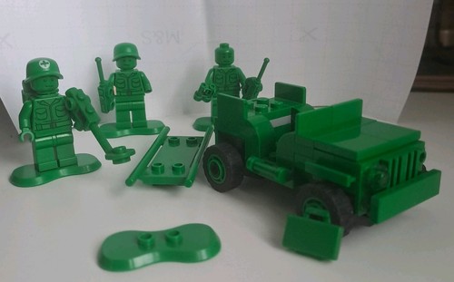 Lego toy story soldiers jeep - lego,