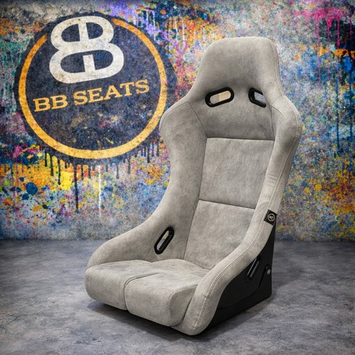 Bb5 large grey suede - large,