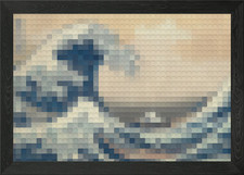 The Great Wave LEGO Mosaic