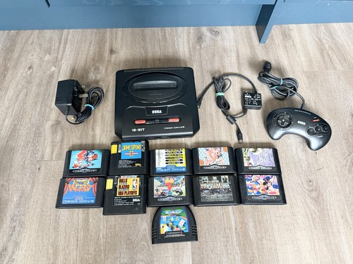 Sega mega drive console - sega,