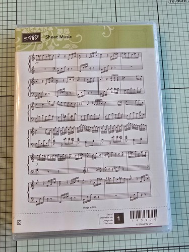 Stampin sheet music - stampin', up!