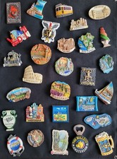 European Handcrafted Fridge Magnet Collection | Travel Souvenir Kitchen Art
