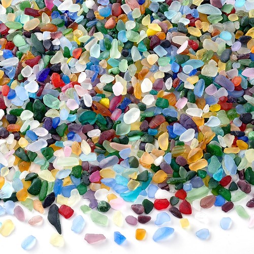 87oz sea glass stones - 15.87oz(450g),