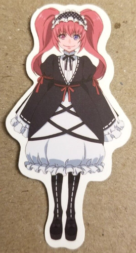 Waifu sticker girl - sticker, gothic