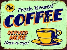 Coffee, Retro vintage style