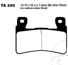 Brake Pads EBC EPFA296HH for