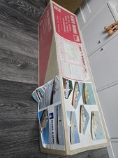 Vintage 1998 Deans Marine WhaleBack Rc Boat Gunboat Full Kit