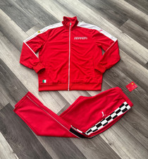 PUMA FERRARI MEN'S 2 PIECE RED