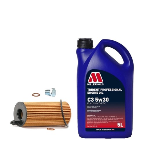 Millers oil change service - 5l,