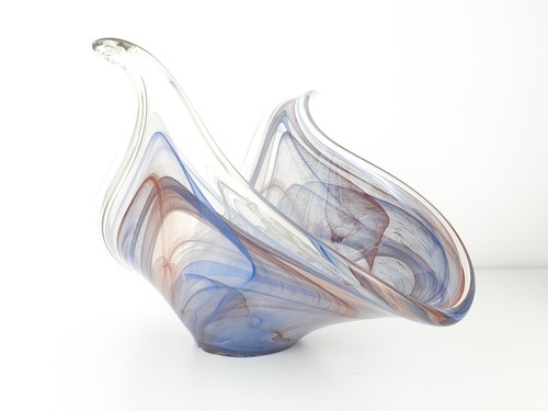 Large murano glass bowl - bowl, &