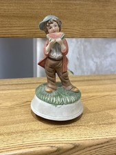 J.B.G. London porcelain music box