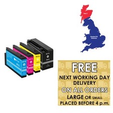 Ink For HP 7720 Officejet Pro Printer 953XL Black & Colour cartridges Compatible