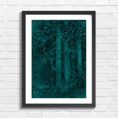Dark forest tree - forest, nature