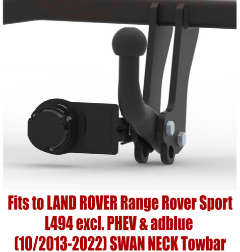 Tow bar for - rover, sport