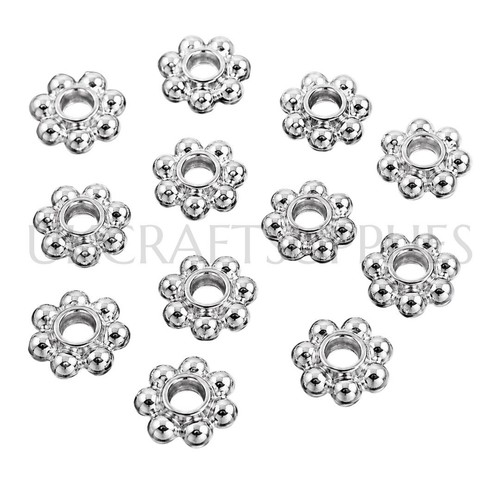 6mm silver plated - 6mm, spacer