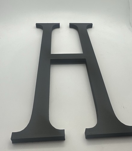 Custom printed letters - printed,