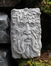 MAN OF THE WOODS HAND CAST STONE GARDEN ORNAMENT STATUE KRAMPUS PAGAN STYLE
