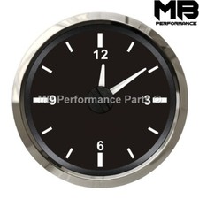 52mm analogue clock 12v and - 52mm,