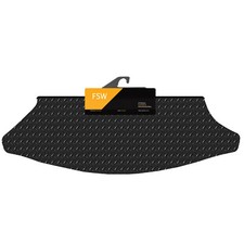 Boot Mat For Toyota Verso 7 Seater 2009-2018 Tailored 3MM Rubber Heavy Duty