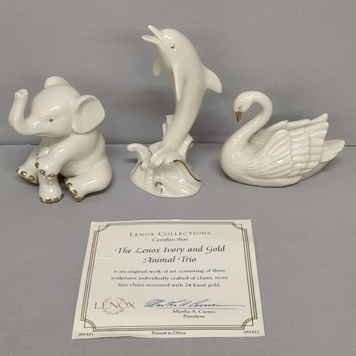 The lenox ivory and - the, gold