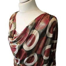 Joseph Ribkoff Metallic Gold