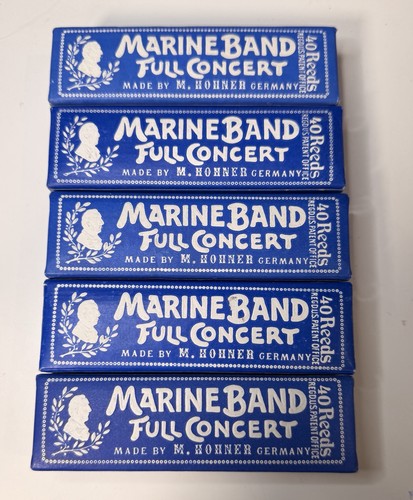 Marine band harmonicas - marine,