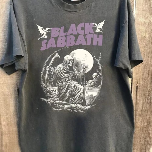 Black sabbath cotton - cotton, t-shirt