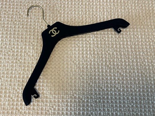Chanel hanger pair black - chanel,