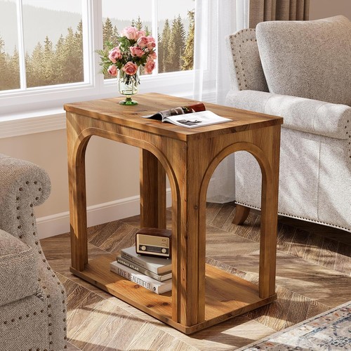 Solid wood arched side - solid,