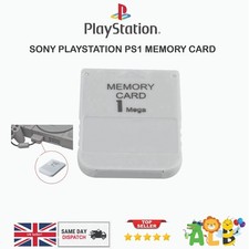 PS1 MEMORY CARD 1MB FOR SONY