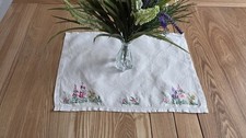 Vintage white  Embroidered