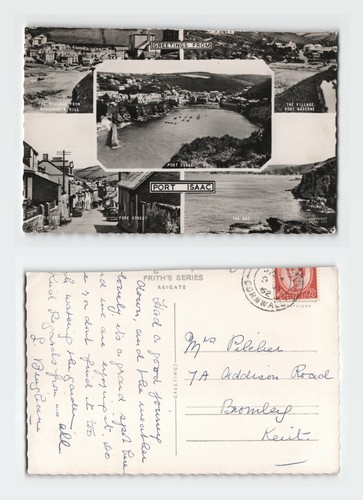 Vintage postcard port - vintage, isaac