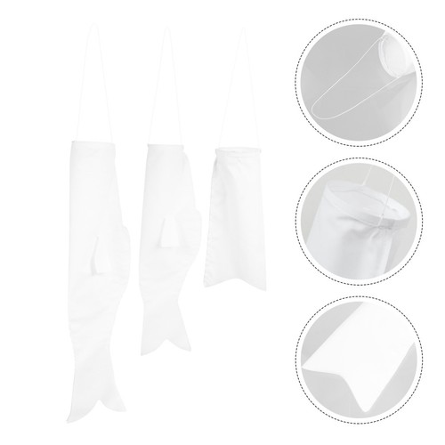 3pcs carp windsock decorative - windsock,