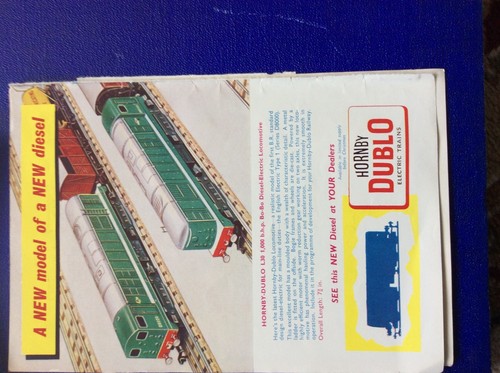 Ephemera 1958 advert - m9-4,