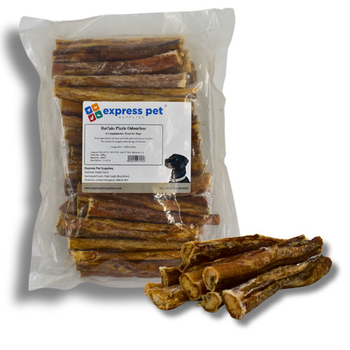 Buffalo pizzles dog treats - pizzles,