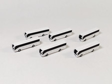 6x White PASSENGER COACH/BUSES