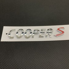 New Chrome Cooper S Emblem